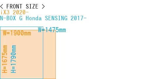 #iX3 2020- + N-BOX G Honda SENSING 2017-